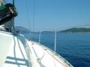 Meganissi channel, nearly home